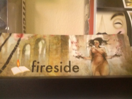 Fireside bookmark